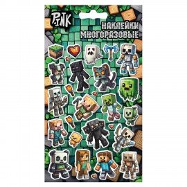 Наклейки объемные АССОРТИ, 11х20 см, PY
