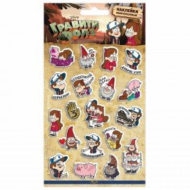 Наклейки объемные АССОРТИ, 11х20 см, PY