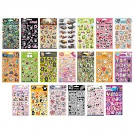 Наклейки объемные АССОРТИ, 11х20 см, PY