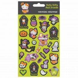 Наклейки объемные АССОРТИ, 11х20 см, PY