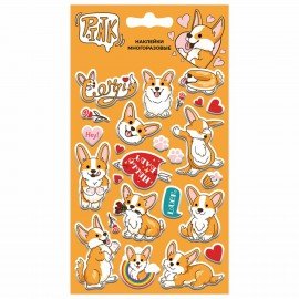 Наклейки объемные АССОРТИ, 11х20 см, PY