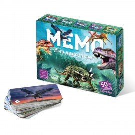 Игра настольная МЕМО 50 карточек, АССОРТИ 8 сюжетов, НИ, 67875, 7203