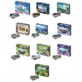 Игра настольная МЕМО 50 карточек, АССОРТИ 8 сюжетов, НИ, 67875, 7203
