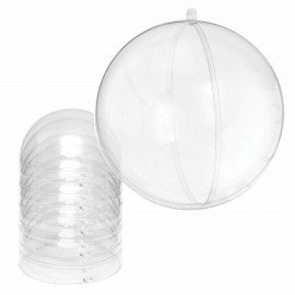 Пластиковые шары для поделок, 8 см, 5 шт., BRAUBERG HOBBY, 665391