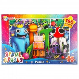 Пазл картонный для детей, лицензия АССОРТИ, УМНЫЕ ИГРЫ