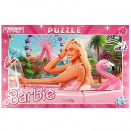 Пазл картонный для детей, лицензия АССОРТИ, УМНЫЕ ИГРЫ