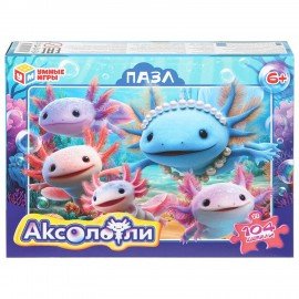 Пазл картонный для детей, лицензия АССОРТИ, УМНЫЕ ИГРЫ