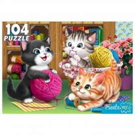 Пазл картонный "МАКСИ-ПАЗЛЫ", АССОРТИ, 180х125х40 мм, РК