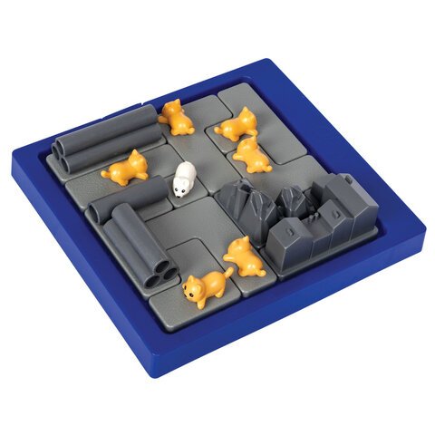 Настольная логическая игра-головоломка "Шустрые кошки", мини-версия, BONDIBON, ВВ5907