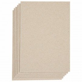 Картон переплетный, толщина 1,5 мм, А6 (105х148 мм), КОМПЛЕКТ 20 шт., BRAUBERG ART, 665561