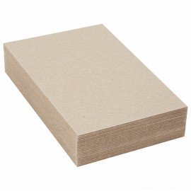 Картон переплетный, толщина 1,5 мм, А6 (105х148 мм), КОМПЛЕКТ 20 шт., BRAUBERG ART, 665561