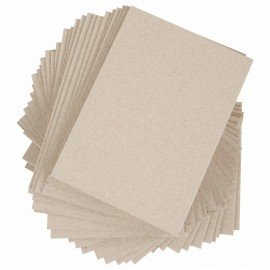 Картон переплетный, толщина 1,5 мм, А6 (105х148 мм), КОМПЛЕКТ 40 шт., BRAUBERG ART, 665562