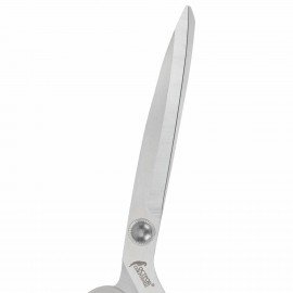 Ножницы портновские 230 мм, КЛАССИЧЕСКИЕ, серые, пластиковые ручки, ОСТРОВ СОКРОВИЩ, 665602