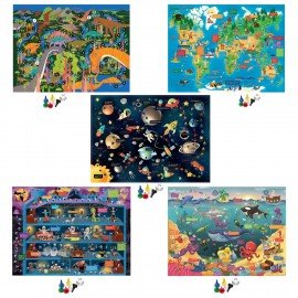 Игра-ходилка настольная, АССОРТИ, 5 сюжетов, 10 КОР