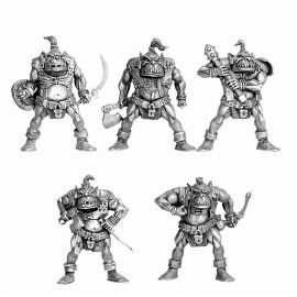 Набор солдатиков "Битвы фэнтези", АССОРТИ, 10 видов, НИ