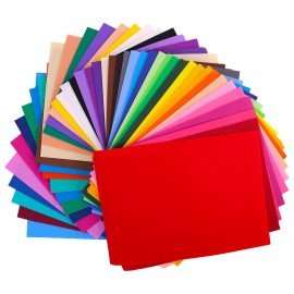 Пористая резина/фоамиран А4, 1мм, 55л, 55цв, яркие цвета, ОСТРОВ СОКРОВИЩ, 665662