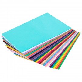 Пористая резина/фоамиран А4, 2мм, 30л, 30цв, яркие цвета, ОСТРОВ СОКРОВИЩ, код 1С, 665664