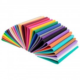 Пористая резина/фоамиран А4, 2мм, 30л, 30цв, яркие цвета, ОСТРОВ СОКРОВИЩ, код 1С, 665664