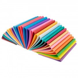 Пористая резина/фоамиран А4, 2мм, 30л, 30цв, яркие цвета, блестки, ОСТРОВ СОКРОВИЩ, к, 665666