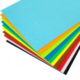 Фетр cупер жесткий А4, 1мм, 10л, 10цв, плотность 160 г/м, ОСТРОВ СОКРОВИЩ, 665667