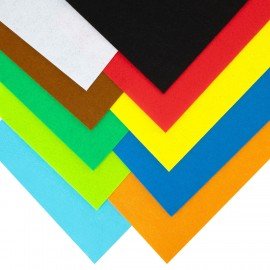 Фетр cупер жесткий А4, 1мм, 10л, 10цв, плотность 160 г/м, ОСТРОВ СОКРОВИЩ, 665667