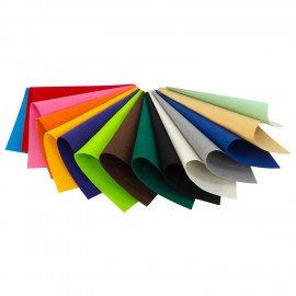 Фетр жесткий А4, 1мм, 15л, 15цв, плотность 160 г/м, ОСТРОВ СОКРОВИЩ, 665668