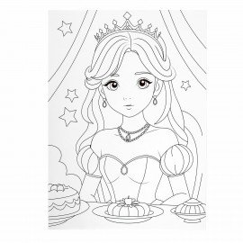 Набор ЮНОГО ХУДОЖНИКА "ПРИНЦЕССА" для рисования и творчества в кейсе ЮНЛАНДИЯ, 75 предметов, 665673