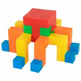 Магнитный конструктор MAGNETIC CUBES "КУБИЧЕСКИЙ", 48 магнитных кубиков, BRAUBERG KID, 665723