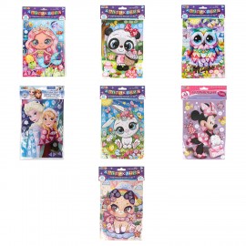 Набор для создания аппликаций из кристальной мозаики, 17 х 23 см, АССОРТИ, МУЛЬТИ АРТ