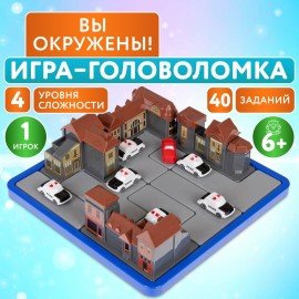 Настольная логическая игра IQ ТРЕНИНГ "Вы окружены!", 1TOY, Т25559