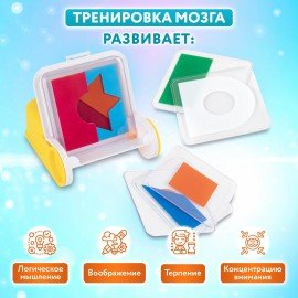 Настольная логическая игра IQ ТРЕНИНГ "Логика цвета", 1TOY, Т25560