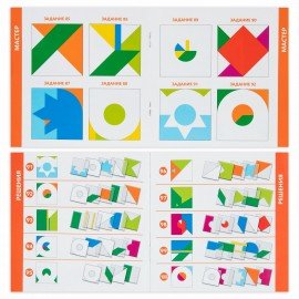 Настольная логическая игра IQ ТРЕНИНГ "Логика цвета", 1TOY, Т25560