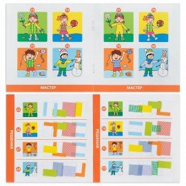 Настольная логическая игра IQ ТРЕНИНГ "Логика стиля", 1TOY, Т25561