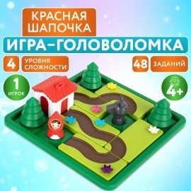 Настольная логическая игра IQ ТРЕНИНГ "Красная шапочка", 1TOY, Т25562