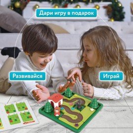 Настольная логическая игра IQ ТРЕНИНГ "Красная шапочка", 1TOY, Т25562
