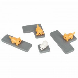 Настольная логическая игра IQ ТРЕНИНГ "Кошки-Мышки", 1TOY, Т25478