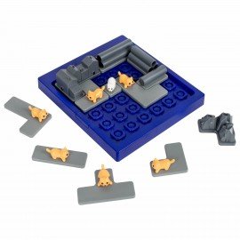 Настольная логическая игра IQ ТРЕНИНГ "Кошки-Мышки", 1TOY, Т25478