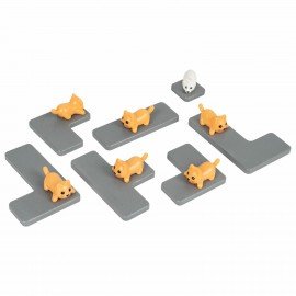 Настольная логическая игра IQ ТРЕНИНГ "Кошки-Мышки", 1TOY, Т25478