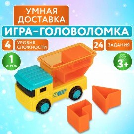 Настольная логическая игра IQ ТРЕНИНГ "Умная доставка", 1TOY, Т25480