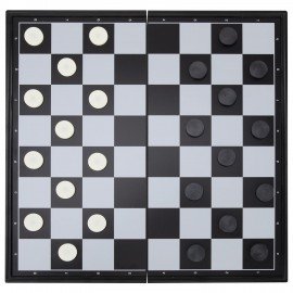 Шахматы, шашки, нарды магнитные "3в1" ХИТ, доска 25*25см, ЗОЛОТАЯ СКАЗКА, 665763