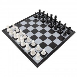 Шахматы, шашки, нарды магнитные "3в1" ХИТ, доска 25*25см, ЗОЛОТАЯ СКАЗКА, 665763