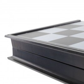 Шахматы, шашки, нарды магнитные "3в1" ХИТ, доска 25*25см, ЗОЛОТАЯ СКАЗКА, 665763