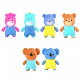 Игрушка-антистресс "ЖИВОТНЫЕ В КОСТЮМЧИКЕ", ассорти 6 видов, дисплей, JOLLY JOT (ДЖОЛЛИ ДЖОТ), 665787