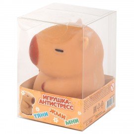 Игрушка-антистресс "КАПИБАРА", 10 см, дисплей, JOLLY JOT (ДЖОЛЛИ ДЖОТ), 665792