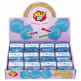 Игрушка-антистресс "КУБИК ЛЬДА", 5 см, дисплей, JOLLY JOT (ДЖОЛЛИ ДЖОТ), 665797