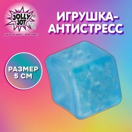 Игрушка-антистресс "КУБИК ЛЬДА", 5 см, дисплей, JOLLY JOT (ДЖОЛЛИ ДЖОТ), 665797
