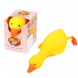 Игрушка-антистресс "ГУСЬ", 17 см, желтый, дисплей, JOLLY JOT (ДЖОЛЛИ ДЖОТ), 665798
