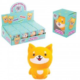 Игрушка-антистресс "ВЕСЁЛЫЙ ПЁСИК", 5,5х8 см, дисплей, JOLLY JOT (ДЖОЛЛИ ДЖОТ), 665802