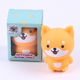 Игрушка-антистресс "ВЕСЁЛЫЙ ПЁСИК", 5,5х8 см, дисплей, JOLLY JOT (ДЖОЛЛИ ДЖОТ), 665802