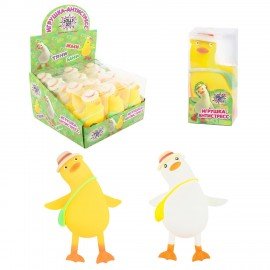 Игрушка-антистресс "СЧАСТЛИВЫЙ ГУСЬ", 13,7 см, ассорти 2 цвета, JOLLY JOT (ДЖОЛЛИ ДЖОТ), 665804
